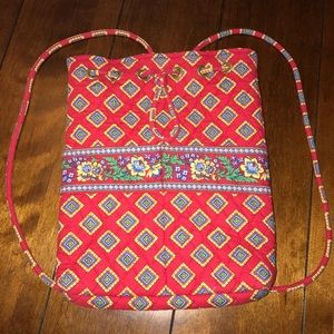 ❤️5/$25 Vera Bradley Drawstring Backpack. Exc Cond